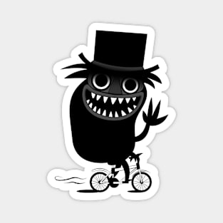 Babadook Likes Bicycle Magnet