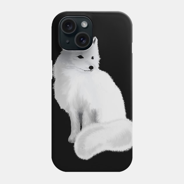 Arctic fox Phone Case by AshStore