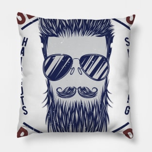 Gentlemen's Barbershop Pillow