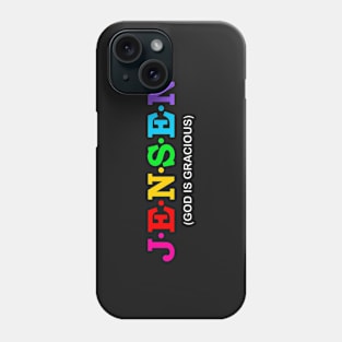 Jensen - God is gracious. Phone Case