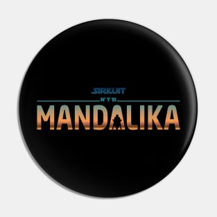 Sirkuit Mandalika Typographic Design T-Shirt 01 Pin