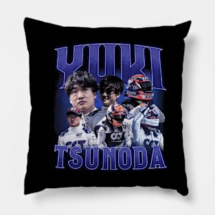 Yuki Tsunoda Collage Pillow