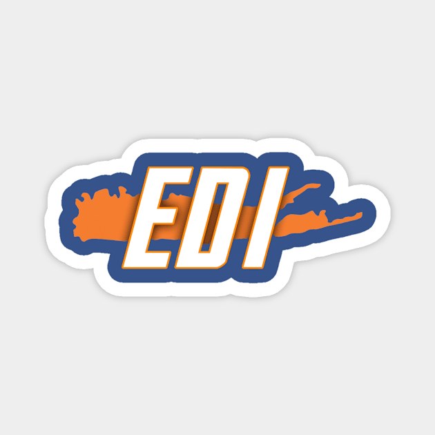 EDI Long Island Logo Magnet by EverydayIsles