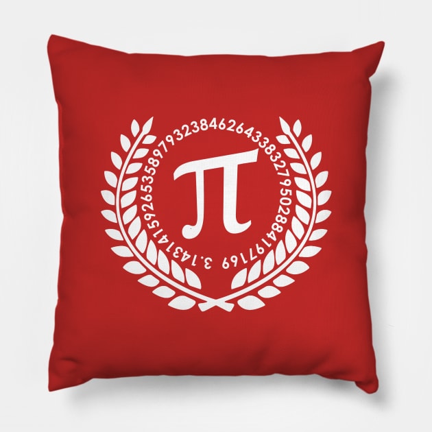 happy pi Pillow by Amberstore