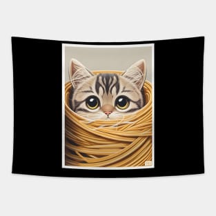 I Just Really Love Ramen - Cat Anime Kawaii japanese Tapestry