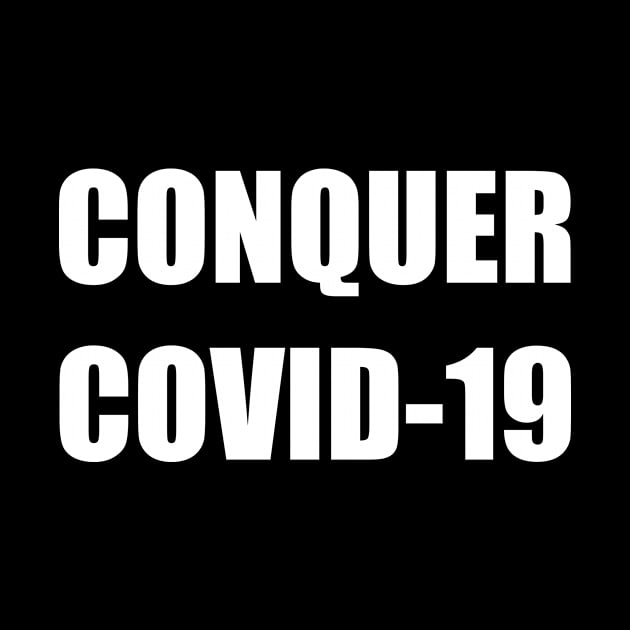 Conquer Covid-19 by Lasso Print