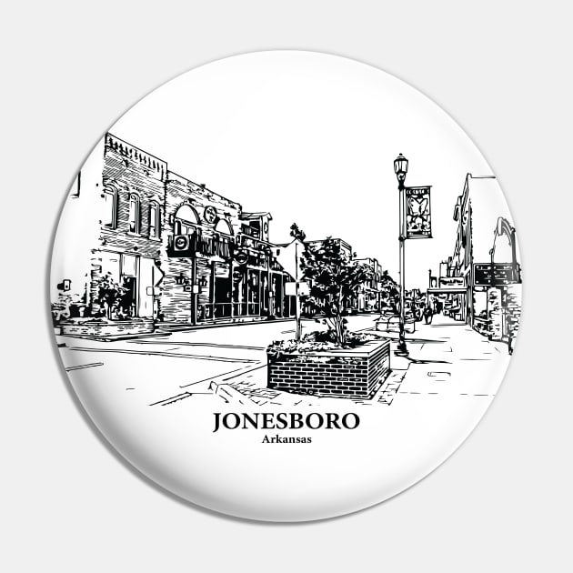 Jonesboro - Arkansas Pin by Lakeric