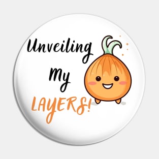Kawaii Onion - Unveiling My Layers! Pin