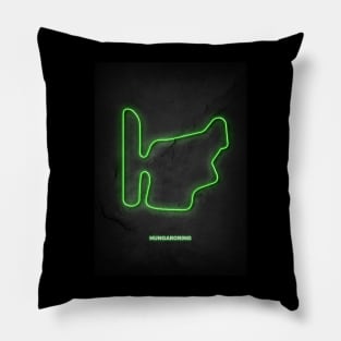 Hungaroring Circuit Neon Pillow