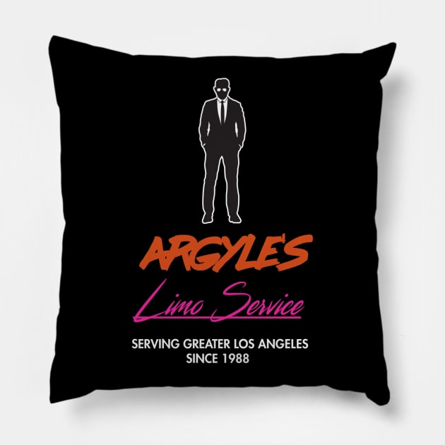 Argyle's Limo Show Pillow by joefixit2