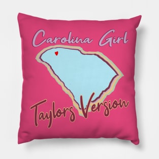 Carolina Girl- Taylors Version Pillow