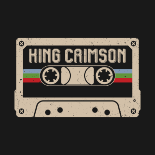 Personalized King Name Birthday Vintage Cassette Tape T-Shirt