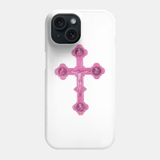 Barbie Pink Medieval Crucifix Phone Case