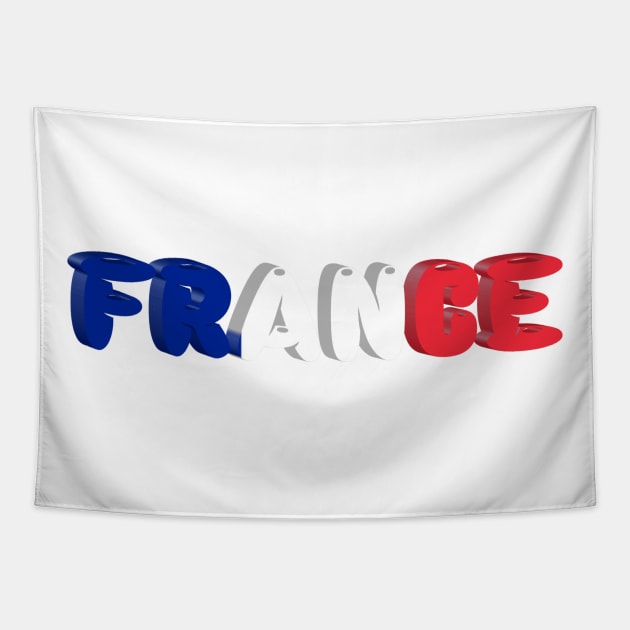 France! Tapestry by MysticTimeline