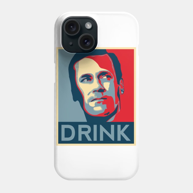 Drink Poster Phone Case by JohnLucke