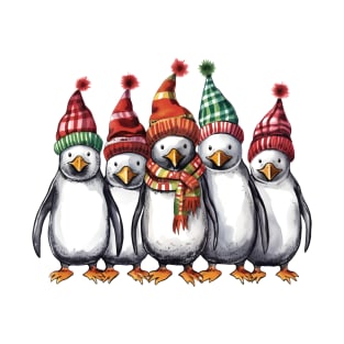 Cute Christmas Penguins T-Shirt