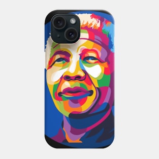 Nelson mandela pop art Phone Case