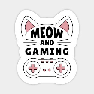 MEOW & GAMING Magnet