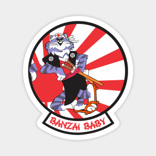Grumman F-14 Tomcat - Banzai Baby Magnet