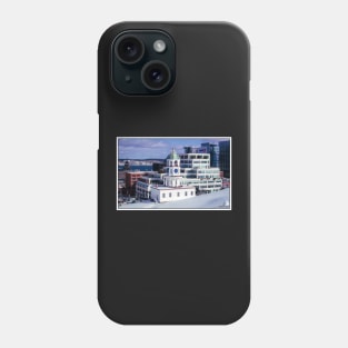 Halifax Town Clock in Winter Phone Case