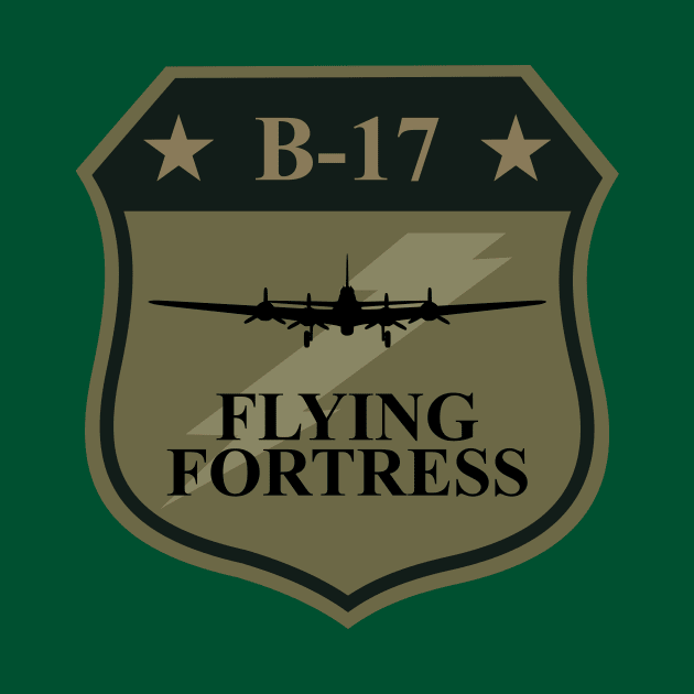 B-17 Flying Fortress Patch by Tailgunnerstudios