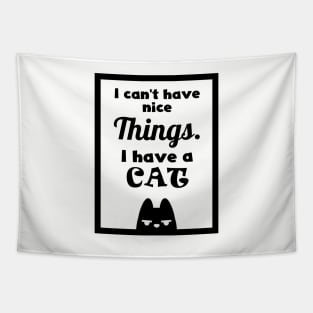 Fun cat frase - English Tapestry