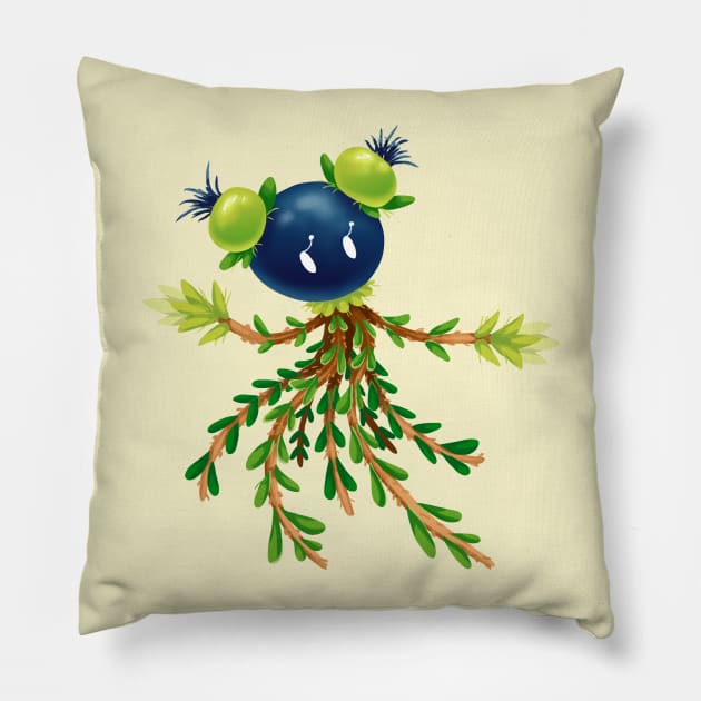 Crowberry Pillow by MalevolentMask