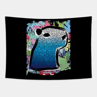 Capybara Graffiti Tapestry