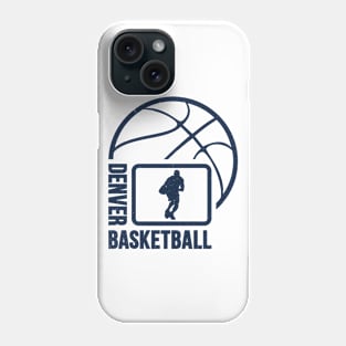 Denver Basketball 01 Phone Case