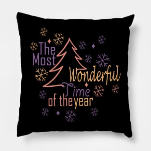 The Most Wonderful Time Of The Year Pillow