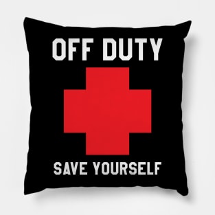 Lifeguard - Off duty save yourself Pillow