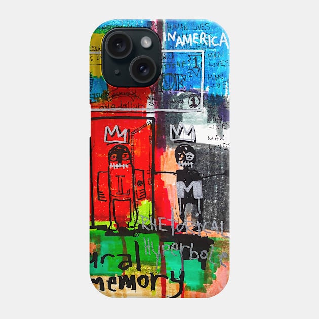 BLACK LIVES MATTER Phone Case by Basquiat