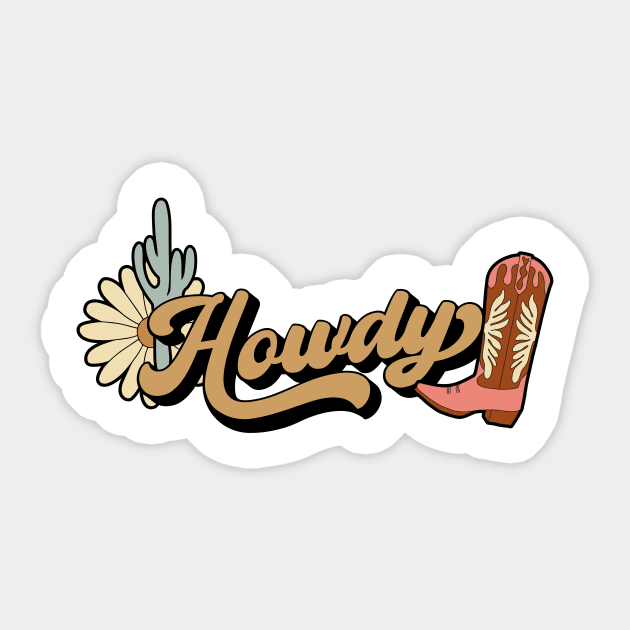 Howdy - Howdy - Sticker