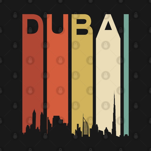 Dubai City Building Skyline Architecture Downtown Hotel United Arab Emirates Desert Gift Men Women by Shirtsurf