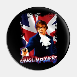 Austin Powers Design Pin