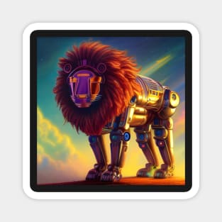 The Robotic Lion Magnet