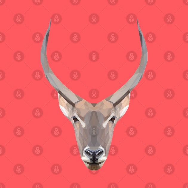 Geometrical waterbuck by ErinFCampbell