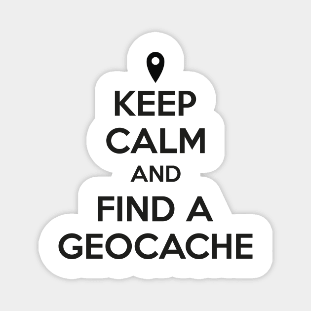 Keep calm geocache Magnet by nektarinchen