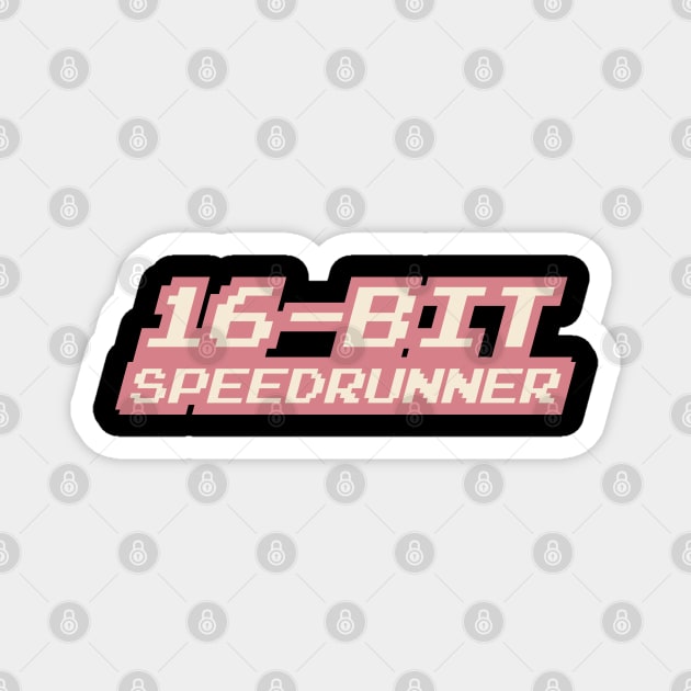 16-Bit Speedrunner Magnet by PCB1981