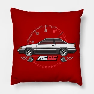 white AE86 Performance Pillow