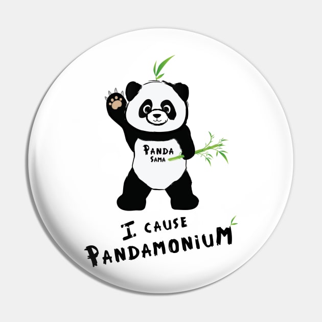 Pandamonium Pin by zhengzen