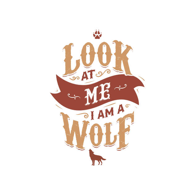 LOOK AT ME I AM A WOLF by snevi