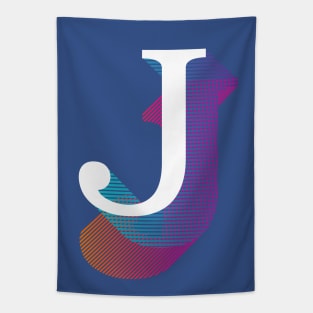 Letter J Tapestry