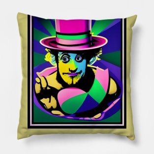 Spooky Joker Pillow