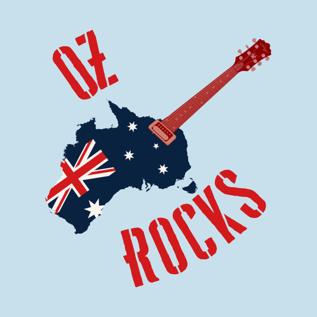 Disover OZ Rocks - Australia - T-Shirt