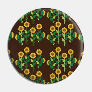 Sunflower Field Pin