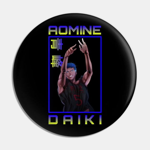 Aomine Daiki Kuroko No Basket Pin by HammiltenJohn