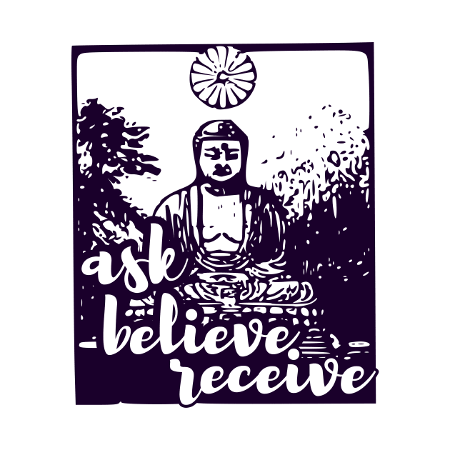 Ask, believe, receive - manifesting by Manifesting123