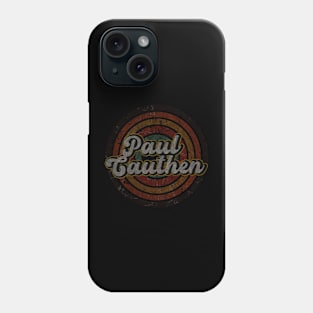 Paul Cauthen vintage design on top Phone Case