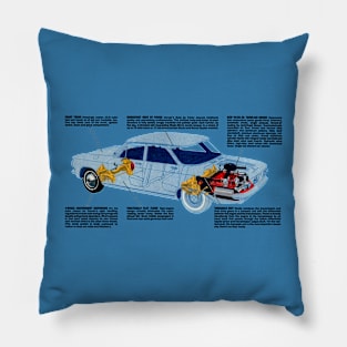 CORVAIR CUTAWAY - brochure Pillow